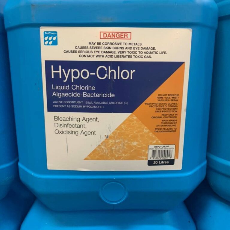20L Liquid Chlorine Pool Equipment Price Slashers