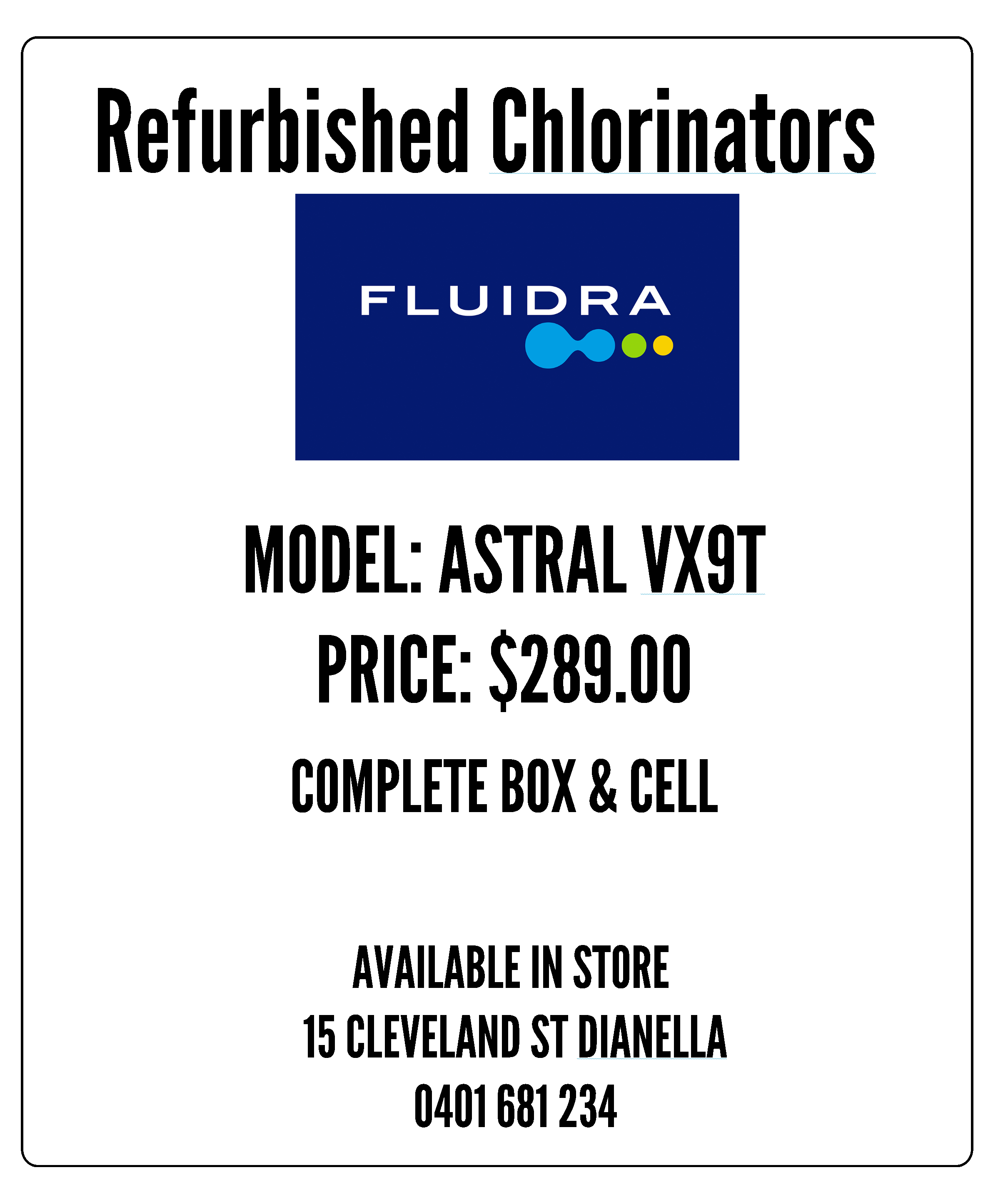 FLUIDRA VX79T FLUIDRA VX79T